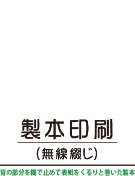 製本加工（無線綴じ）